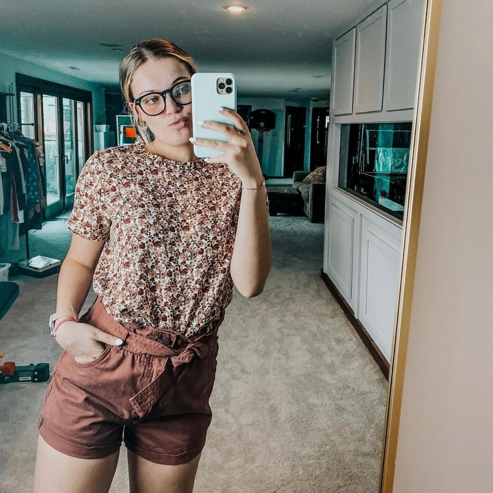 Cutest floral shirt
